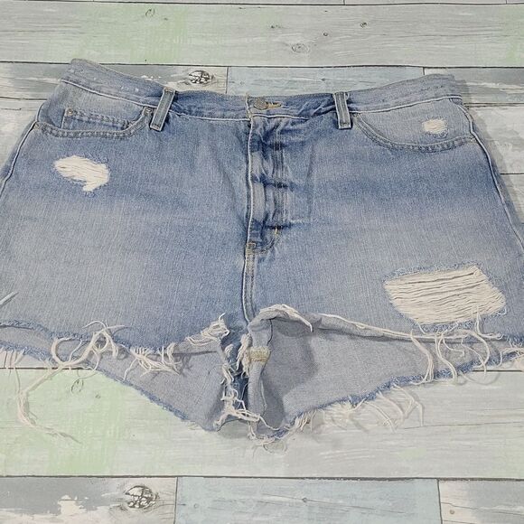 BDG Urban Outfitters Girlfriend High-Rise Jean Shorts sz 34 - Picture 1 of 6